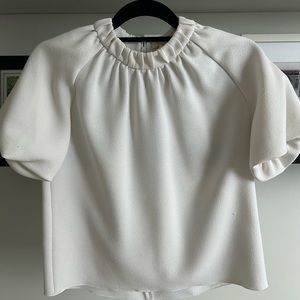 Tibi balloon sleeve blouse